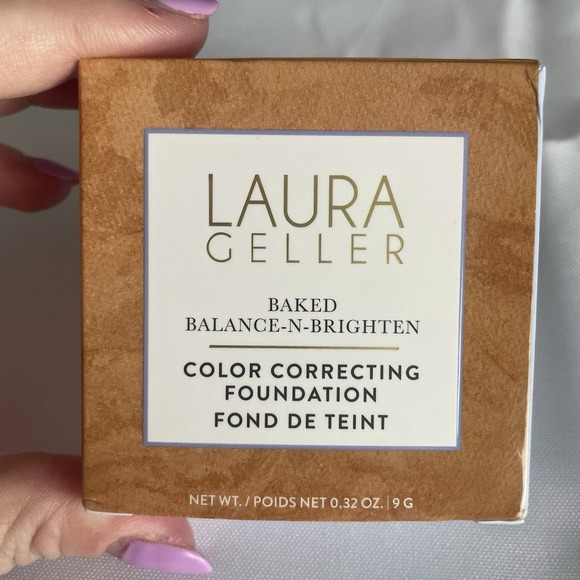 LAURA GELLER BAKED BALANCE N BRIGHTEN FOUNDATION GOLDEN MEDIUM COLOR CORRECTING - Picture 6 of 8
